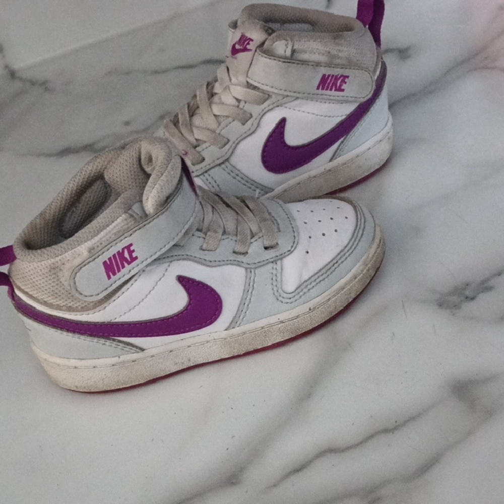 Nike Kids Sneakers - White and Purple